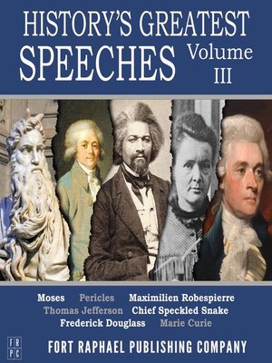 cover image of History's Greatest Speeches, Volume 3